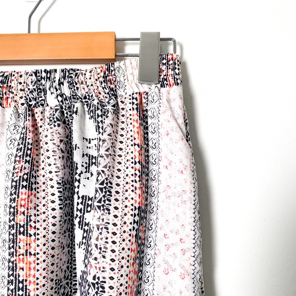 BCBG Generation Floral Maxi Bohemian Skirt - Picture 4 of 7